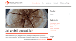 Desktop Screenshot of lukaszlubinski.com