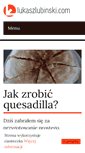 Mobile Screenshot of lukaszlubinski.com